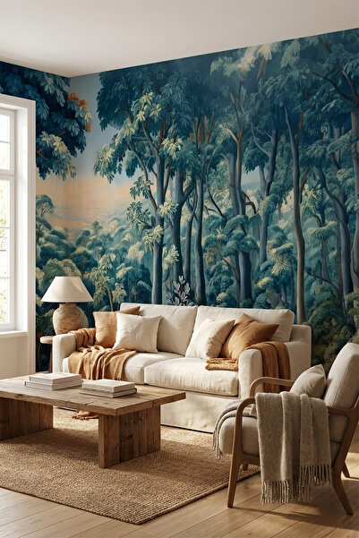dreamwall Orman Manzaralı Duvar Kağıdı 3 Boyutlu Isı ve Ses Yalıtımlı