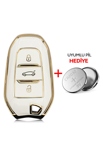 Rem Anahtar Oto Elektronik Anahtar غطاء مفتاح ذكي نانو بثلاثة أزرار لسيارات C...