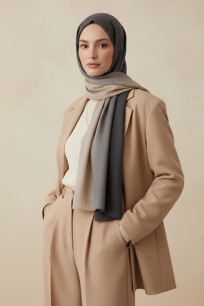 Ad Astra Scarf Șal de confort cu degrade