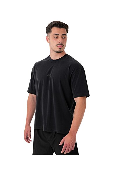 MUSCLECLOTH Basic Oversize T-Shirt Siyah