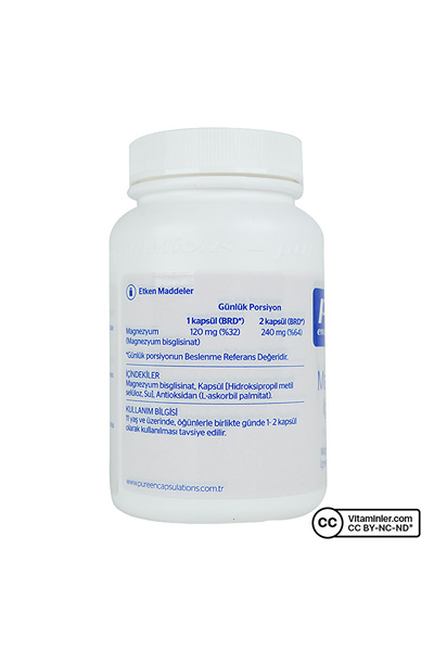 Pure Encapsulations Magnesium (Glycinate) 60 Kapsül