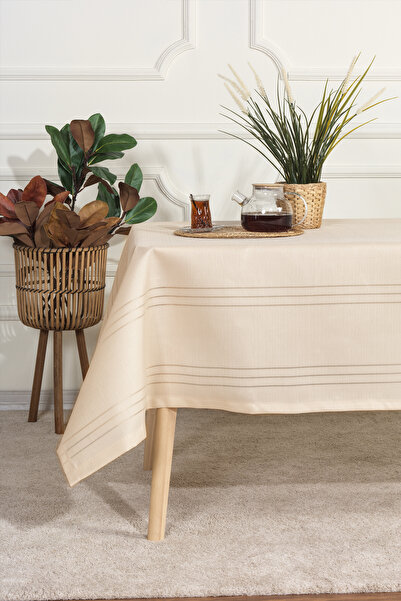 Elart Dream Masa Örtüsü Dertsiz (160x220 cm) Cappuccino