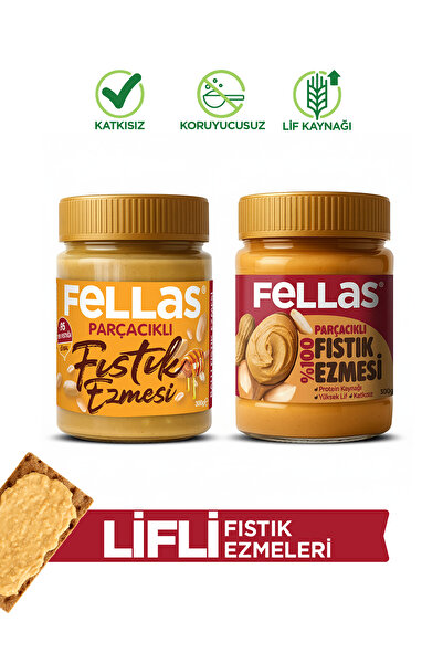 Fellas Fıstık Ezmesi 2'li Deneme Paketi