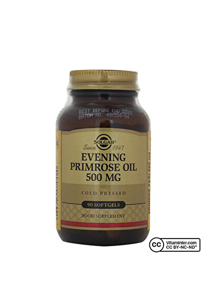 Solgar Evening Primrose Oil 500 Mg 90 Softjel