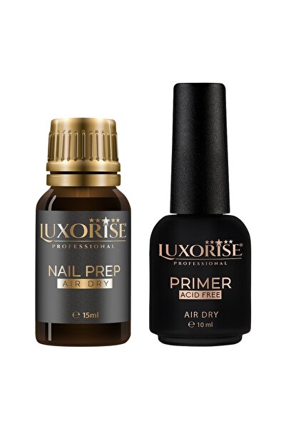 LUXORISE Set de pregătire și primer pentru unghii fără acid, LUXORISE 10ml