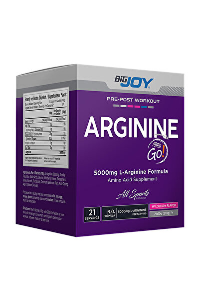 Bigjoy Sports Big Joy Arginine Go! 21 Drink Packets