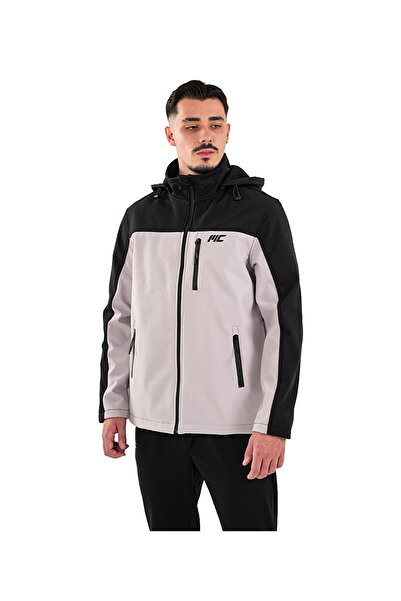 MUSCLECLOTH Pro 2 Softshell Mont Siyah Gri