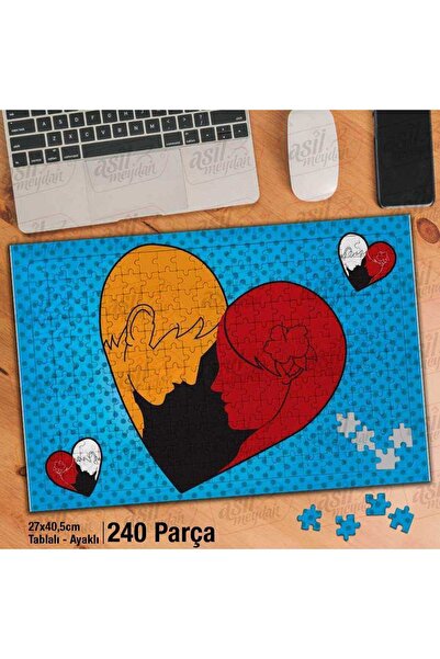 Genel Markalar Asil Hobi Aşk - Sevgi - Tutuku - Kalp - Sevgili Yapboz - Ayak ...