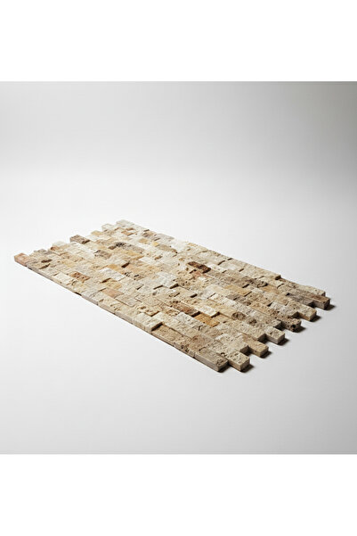 ANTALYA TAŞ MARKET TV ÜNİTE ARKASI ŞÖMİNE DUVARINA FİLELİ 2.3x4,8 FİLELİ PATL...