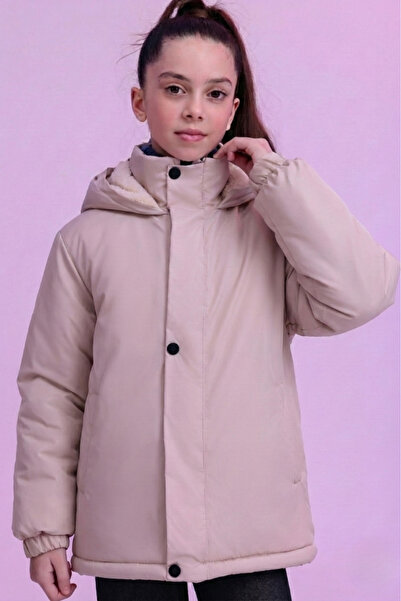 Gizrain Κοριτσίστικο παλτό Parka με επένδυση από γούνα, αδιάβροχο και αντιανε...