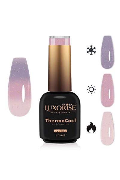 LUXORISE Oja semipermanentă termică ThermoCool cu ​​3 culori - Dazzling Dream...