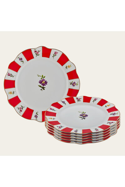 ROY KING ACEM KIRMIZI SERVİS TABAK 27 CM