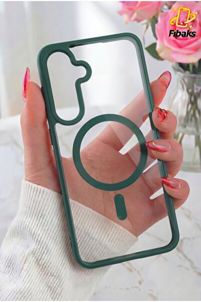 Fibaks Samsung Galaxy S23 Kılıf Magsafe Wireless Şarj Özellikli Tam Koruma Re...