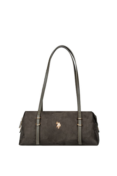 U.S. Polo Assn. حقيبة كتف نسائية كاكي Us26311