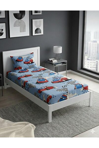VODDİ Child Pattern |   Single Fitted Sheet Set |   Anti-Sweat Surface |   70...