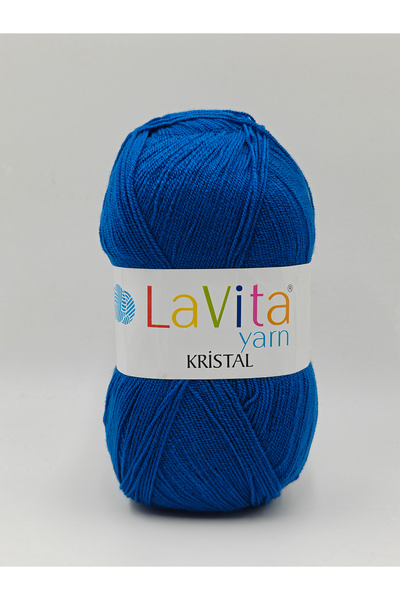 Kristal El Örgü İpi %100 Akrilik 100gr (0605 SAKS)
