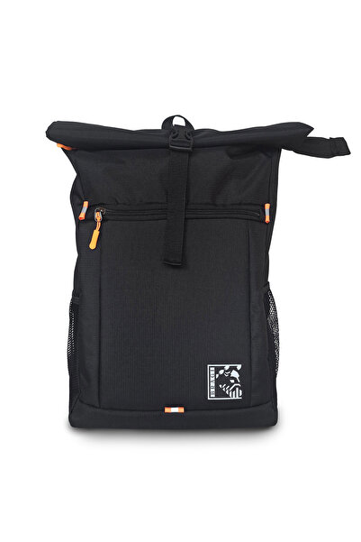 BRAGİ Rucsac original negru unisex pentru laptop, cursuri școlare, camping, c...