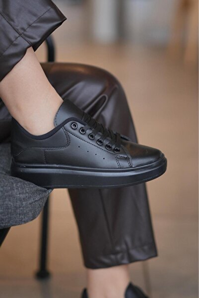 SOLAZER Pantofi negri casual pentru femei SLZ03