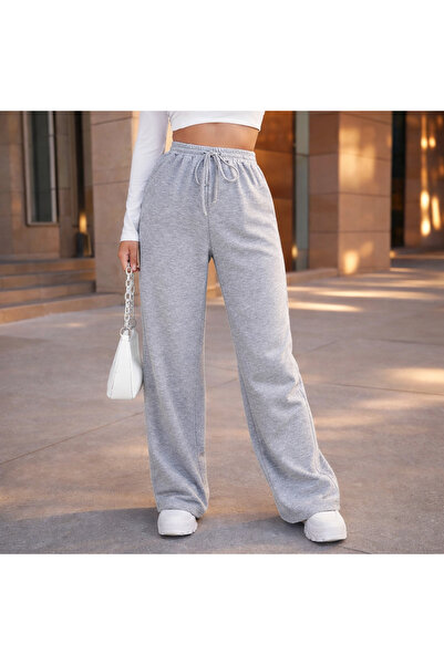 Miyalon Unisex tepláky s dlhými nohavicami a elastickým pásom s dvoma vláknami