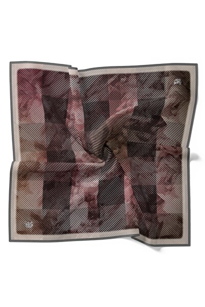 Levidor Çizgi Desenli Kristal Eşarp