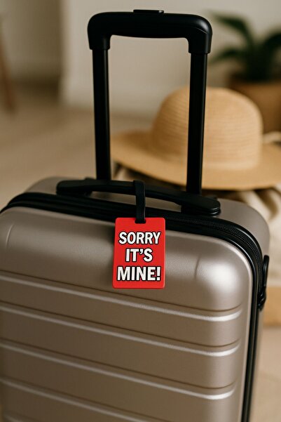 Ecrou Suitcase Tag with Slogan Travel Accessory