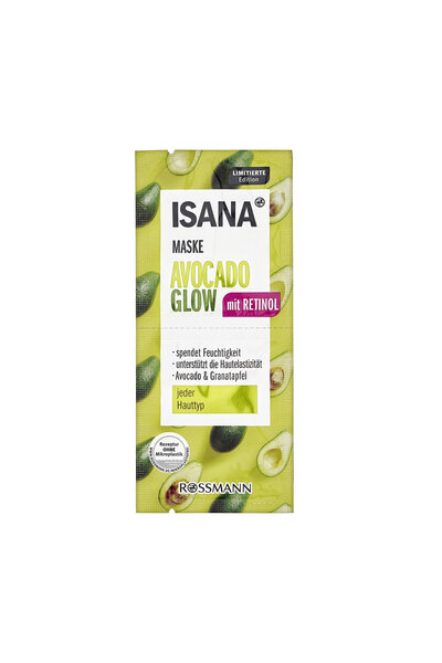 ISANA Glow Maske Avokado 2 x 8 ml