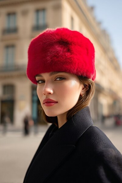 LAGRANZE قبعة دلو نسائية من القطيفة