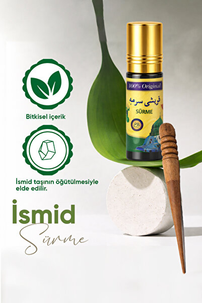 DOĞAL ŞİFA MARKET İsmid Doğal Siyah Sürme Yoğun Siyah ,Geleneksel Formül, Kat...