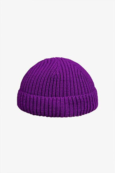 Super Rare Short Fisherman Unisex Purple Beret