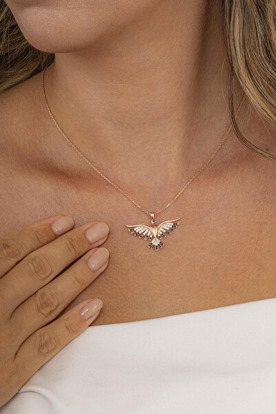 Gümüş Pazarım Anka Kuşu Gümüş Kolye