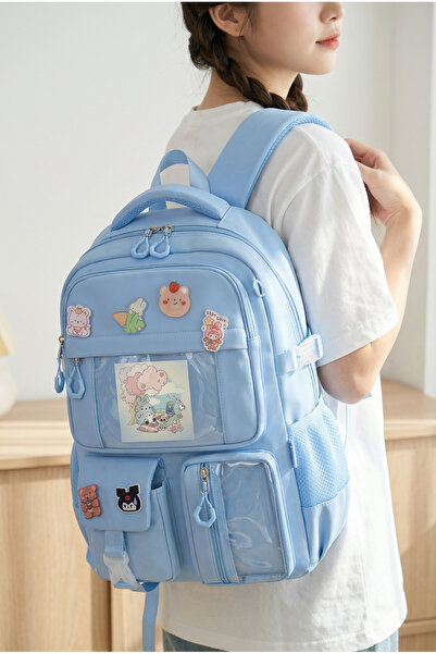 Roomys Kawaii Plus New Season Top Quality Korean Type Backpack School Bag wit...