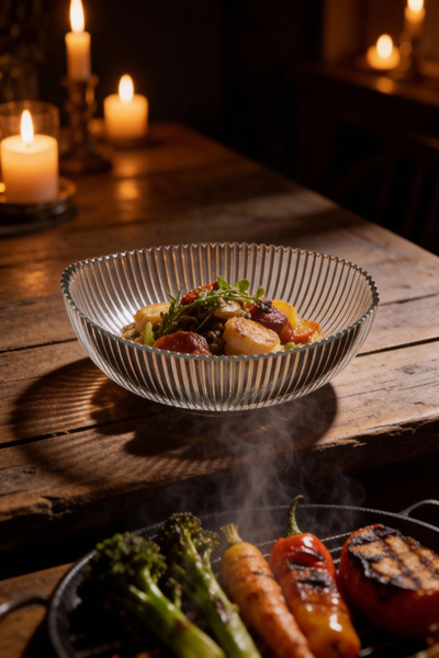 ARDA CAM Oval Kase-Salata Kasesi-Bowl Kasesi