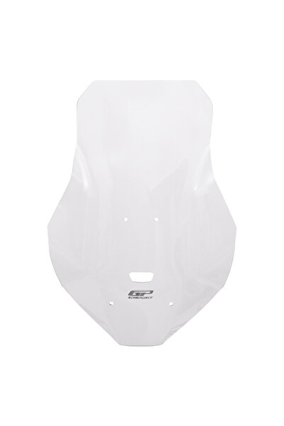 GP KOMPOZİT RKS Reale 125 2022-2025 Uyumlu Ön Tur Camı Şeffaf 62 cm