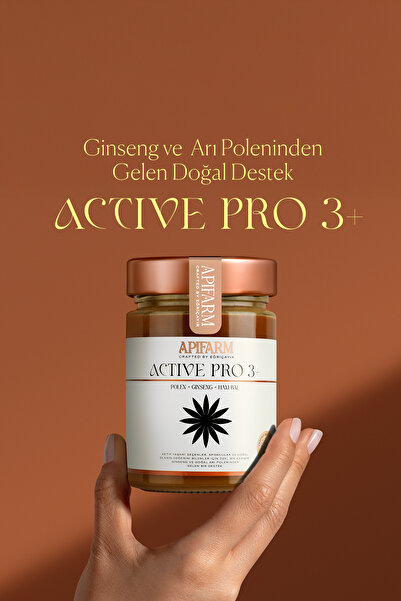 Apifarm Active Pro 3 | Polen Ginseng Ham Bal Karışımı 415g