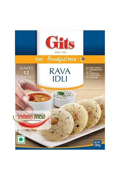 Gits Rava Idli (Găluște indiene semipreparate din griș) 200g