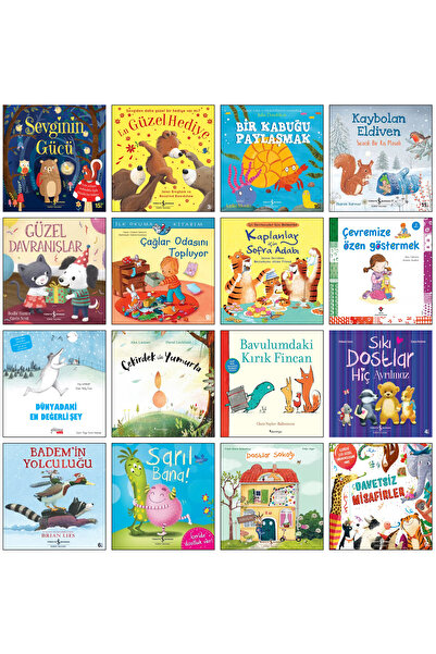 TÜRKİYE İŞ BANKASI KÜLTÜR YAYINLARI Okul Öncesi Hikaye Sevginin Gücü Kibar Ol...