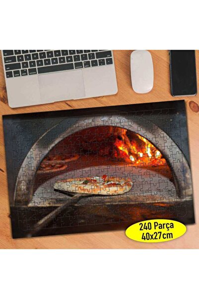 Genel Markalar Taş Fırında Pizza Fast Food 240 Parça Puzzle Yapboz-77963489