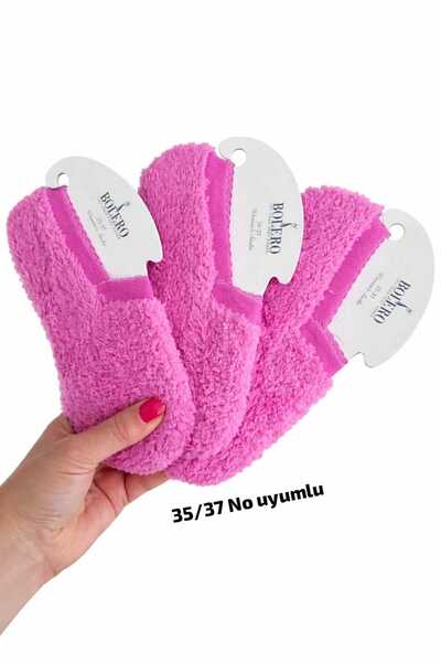 Welsoft Pratik Kullanılabilir Çeyizlik Yumoş, Peluş Kadın Patik, Çetik, Çorap...