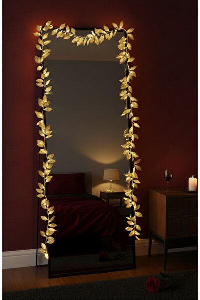 ŞIK MODA 3 Metre Yaldızlı Gold Led Işık - Dekoratif Aydınlatma - Kablosuz Pil...