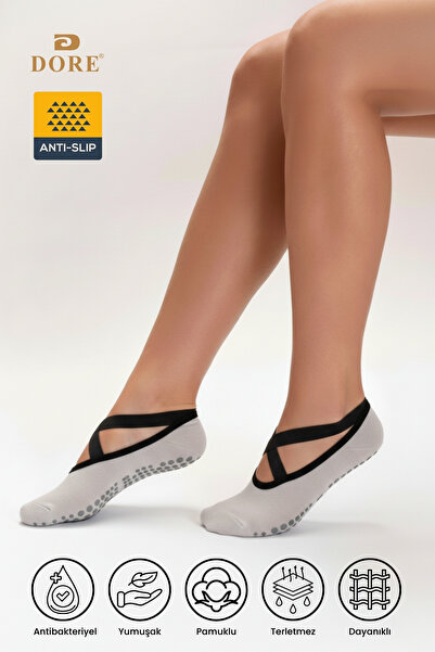 Dore Originalni ženski premium pamučni neklizajući đon pilates joga ples tava...