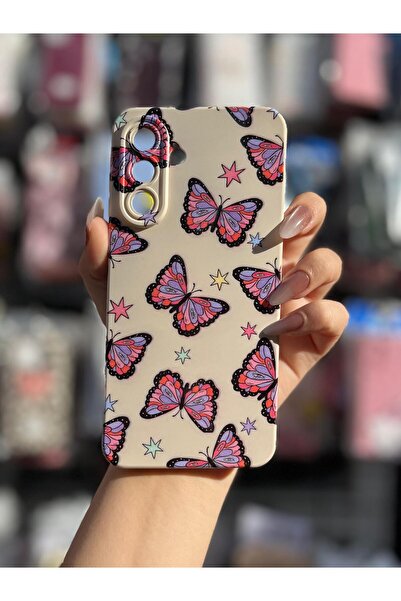 CaseKİdükkan حافظة هاتف من السيليكون مع حماية للكاميرا ونمط إطلاق مخملي من ال...