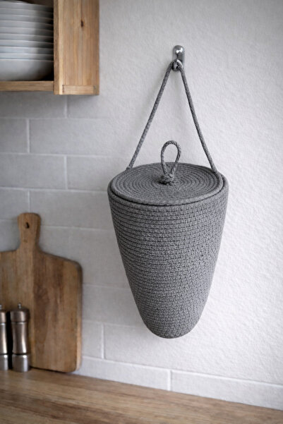 ÖRGÜM Θήκη για τσάντες Διακοσμητικό καλάθι οργάνωσης τσάντας με κάλυμμα 30x20 cm