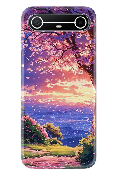 TECNO Spark Slim (KM9) Kılıf Boutique Baskılı Resimli Cennet Pcode -024