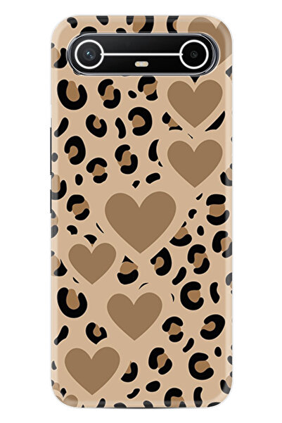 TECNO Spark Slim (KM9) Kılıf Boutique Baskılı Resimli Aynı Kalp Pcode -071