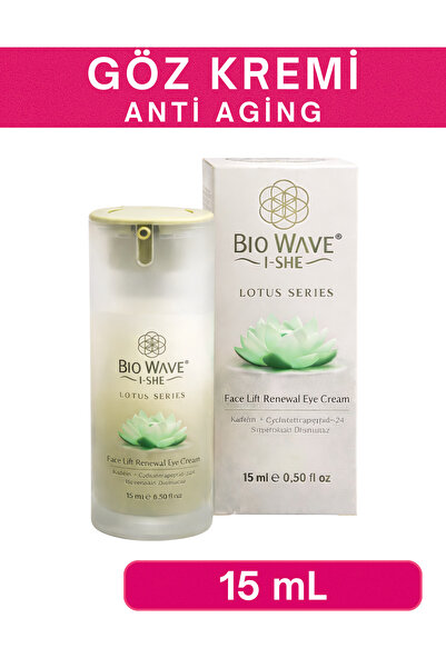 BIO WAVE Face Lift Renewal Eye Cream 15 mL Göz Kremi Kırışıklık Morluk Torba ...