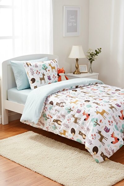 ebabynest Orman Hayvanları Serisi Nevresim Takımı