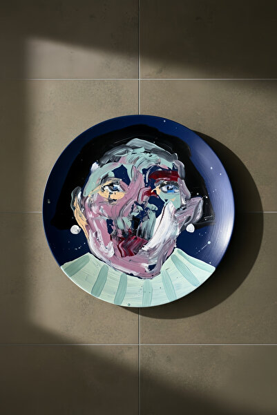 ARİENEL Echoes Series | Dekoratif Duvar Tabağı | 30 Cm | No:2 | Unique | Tek ...