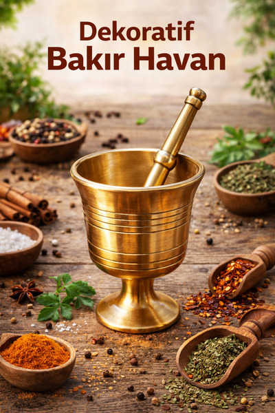 Efsoon Organics Διακοσμητικό ξυλάκι και σφυρί από ορείχαλκο Διακοσμητικό και ...