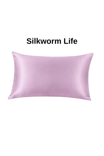 silkworm Siklworm Life, husă de pernă 100% mătase colorată liliac (50 -70) 1 ...