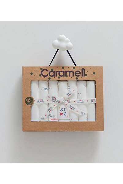 Caramell 100% Cotton Family Star 7 Pack Baby, Mouth Wipes 20X20 cm New Season...